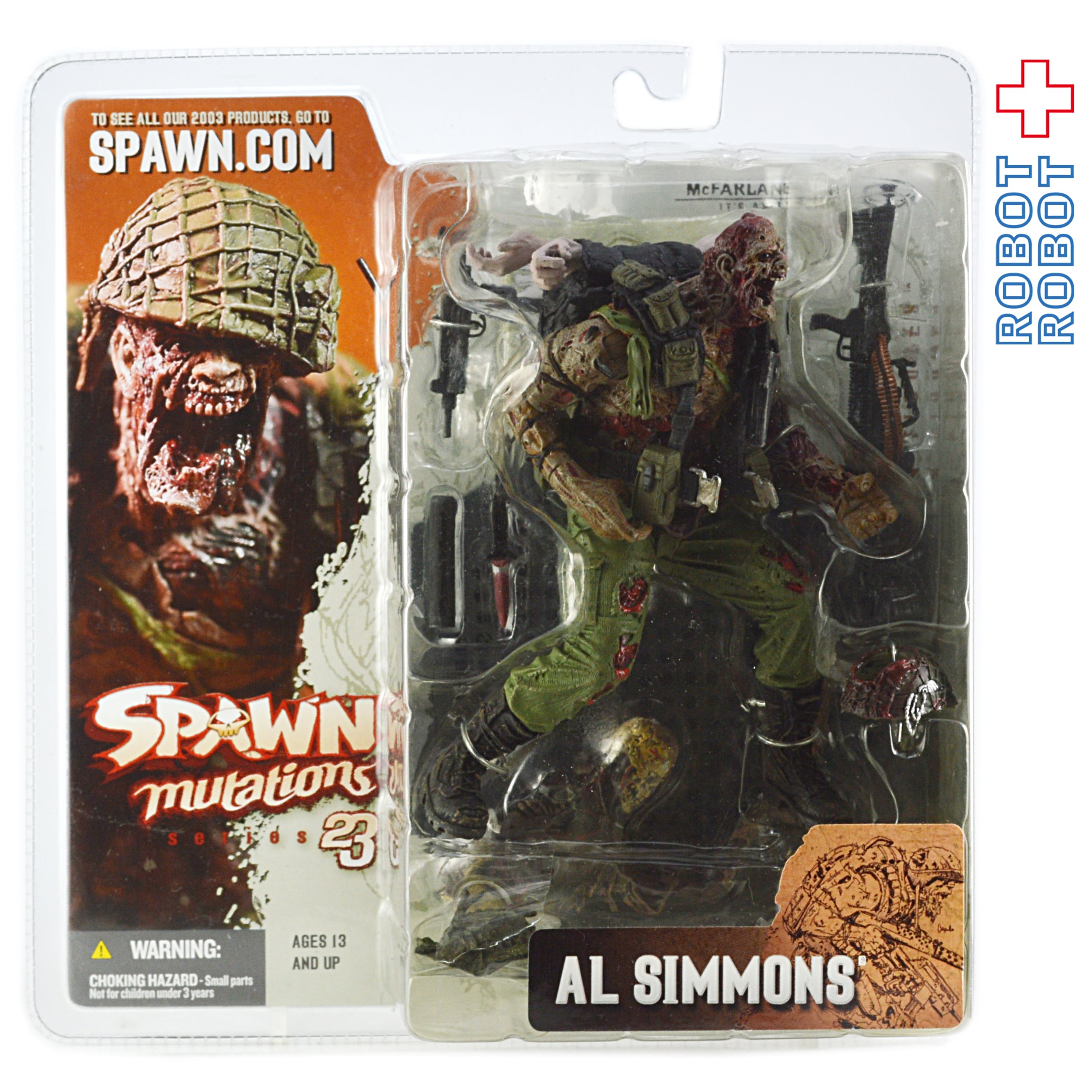 SPAWNシリーズ23 ミューテーションズ アル・シモンズ 69831e56dc937dcf02b4c729491187