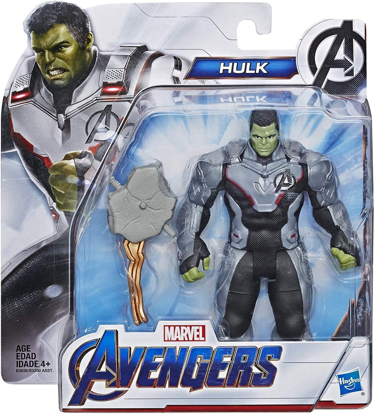 ハズブロ マーベル アベンジャーズ エンドゲーム ハルク 6インチ ベーシックフィギュア 未開封