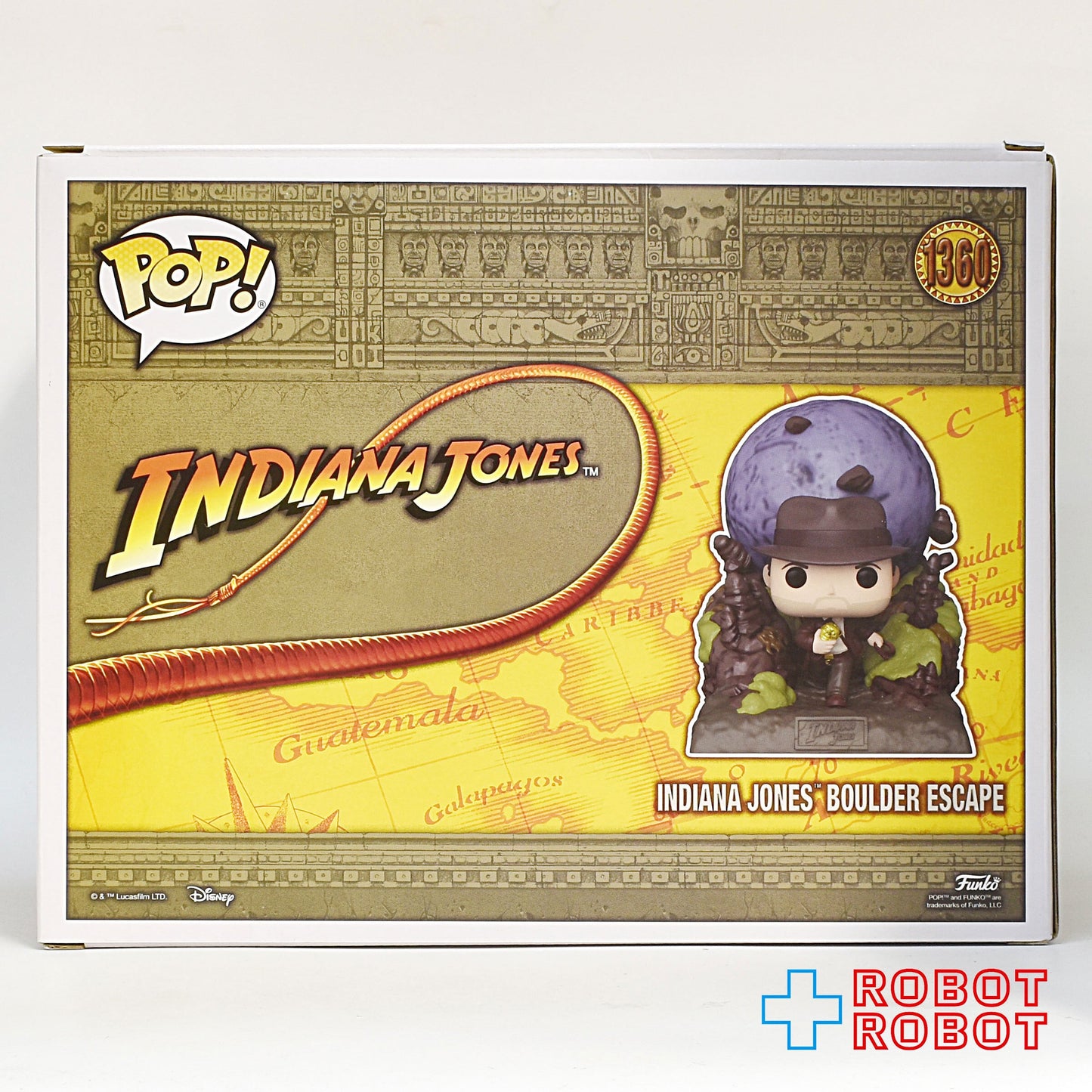 ファンコ POP! 1360 インディ・ジョーンズ 映画『レイダース 失われたアーク《聖櫃》』 / インディ・ジョーンズ ボルダーエスケープ ビニールフィギュア 箱入未開封