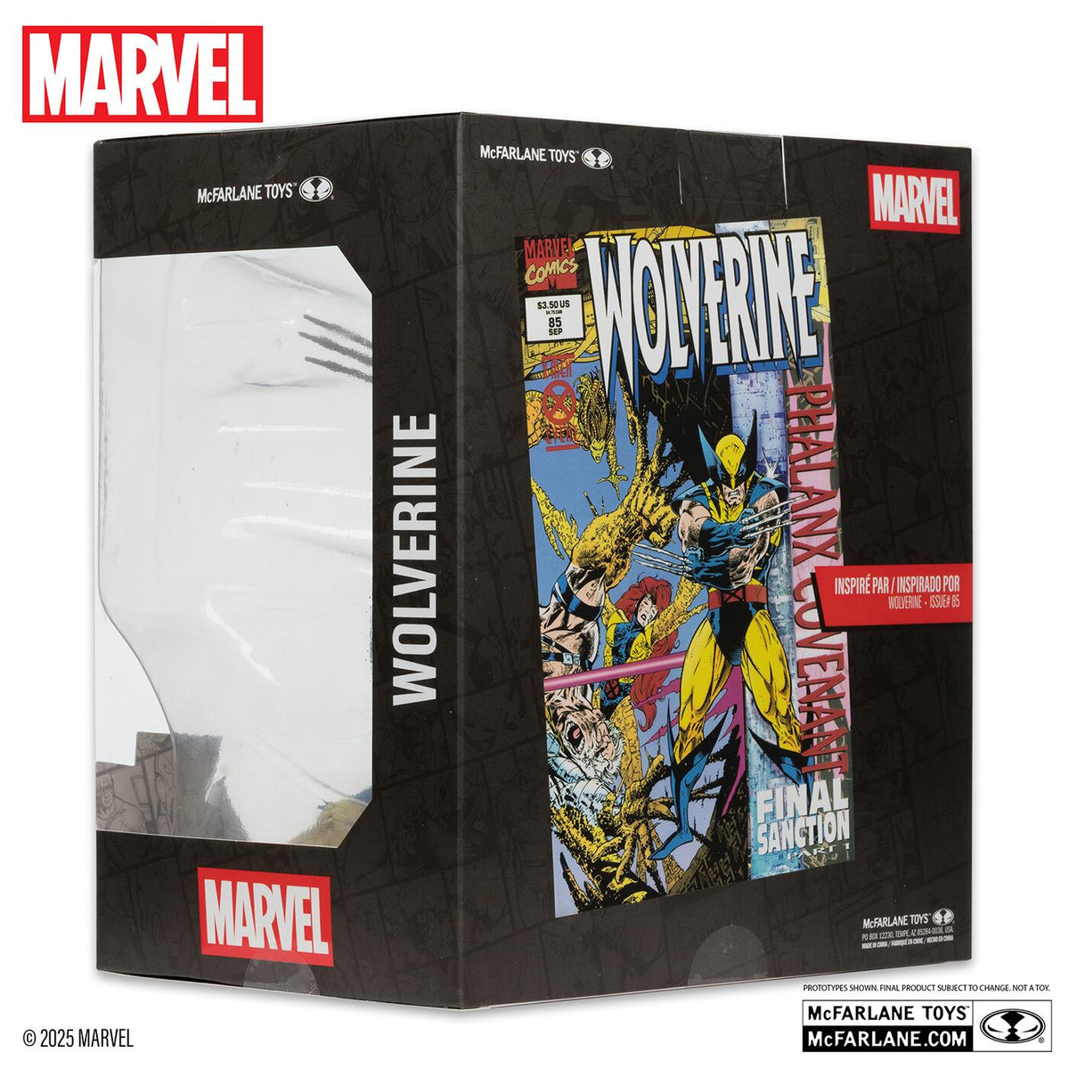 マクファーレン・トイズ マーベル シーン・フィギュア #026 ウルヴァリン アダム・キューバート / Wolverine Vol.2 #85 1/10 スタチューフィギュア 未開封