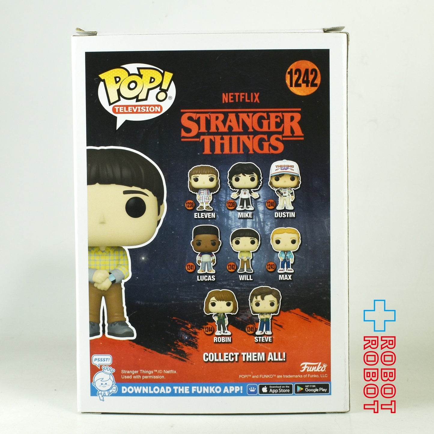 ファンコ POP! 1242 ストレンジャー・シングス シーズン2 ウィル ビニールフィギュア 箱入