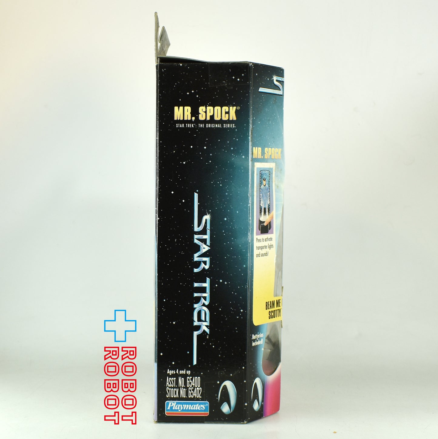 プレイメイツ/ツクダホビー スタートレック トランスポーター・シリーズ ミスター・スポック アクションフィギュア 1998 未開封