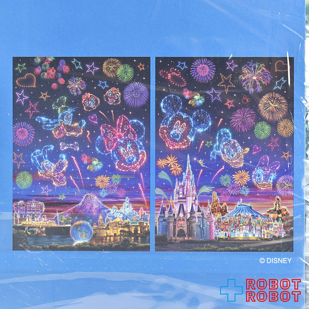 TDR ディズニー 花火柄 カーテン 2枚入り 未開封