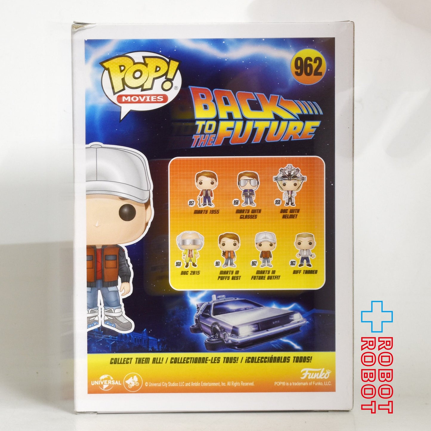 ファンコ POP! Movies 962 バック・トゥ・ザ・フューチャー マーティ イン フューチャー アウトフィット ビニールフィギュア