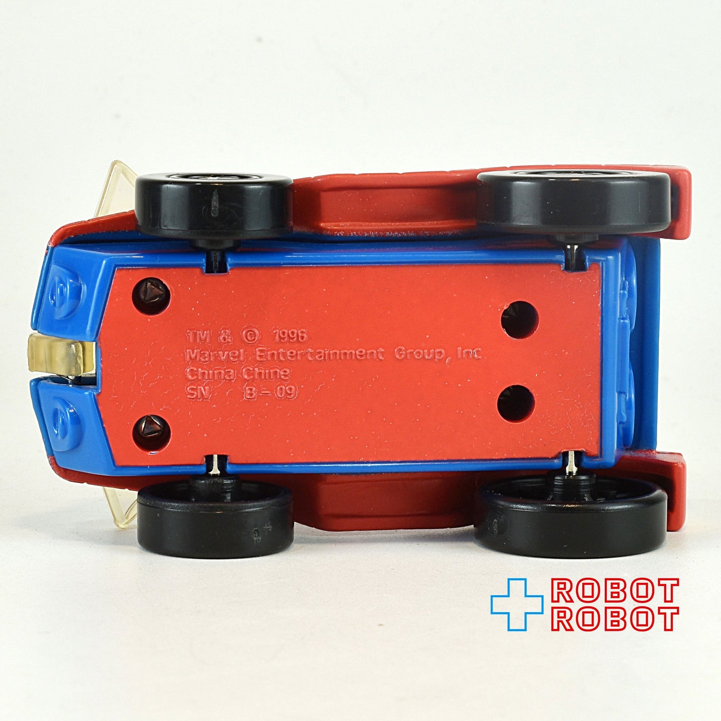 マクドナルド マーベル・スーパーヒーローズ #1 スパイダーマン ビークル フィギュア ミールトイ 1996 ルース