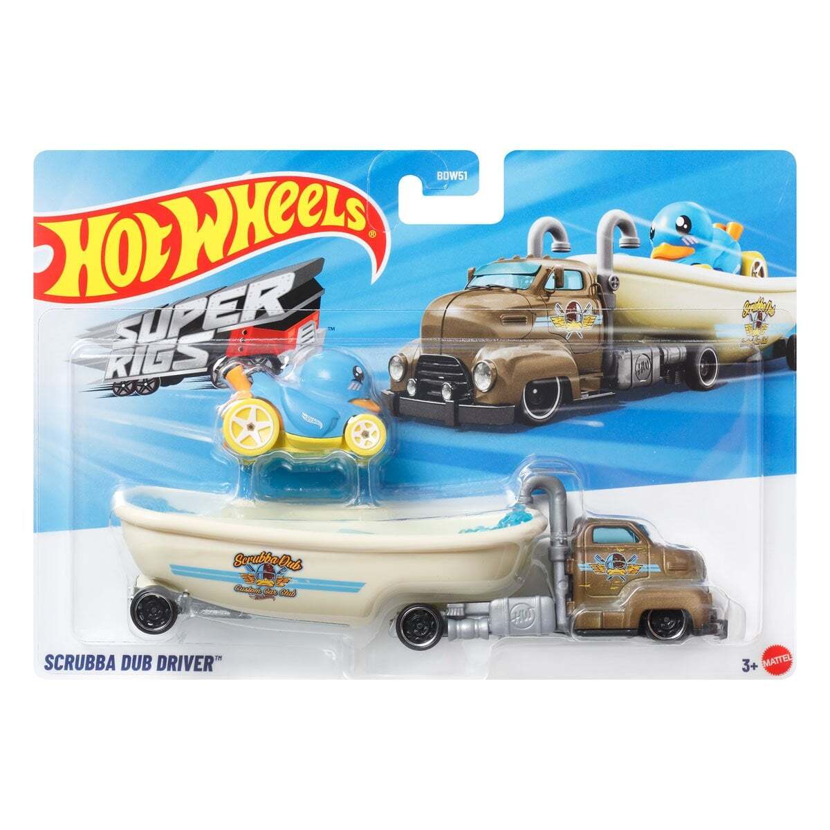⚫️ ホットウィール 2026 スーパーリグ スクラバ・ダブドライバー 1/64 ダイキャスト ミニカー 未開封