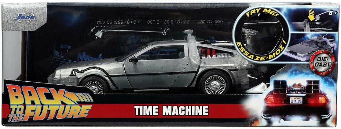 JADA TOYS メタルズ 1/24 ハリウッドライド バック・トゥ・ザ・フューチャー デロリアン US版 未開封