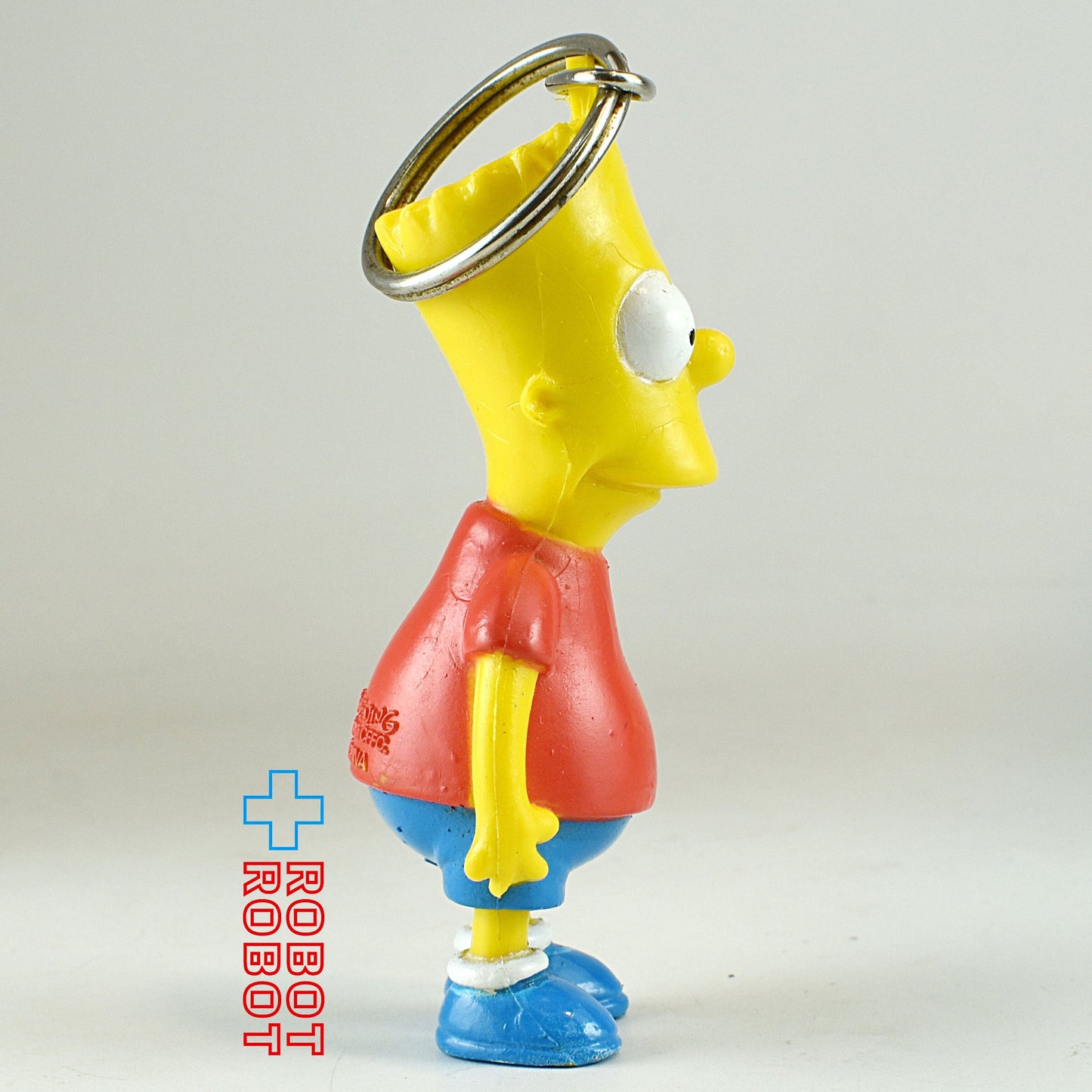 シンプソンズ バート・シンプソン 赤シャツ PVCフィギュア キーチェーン 1990