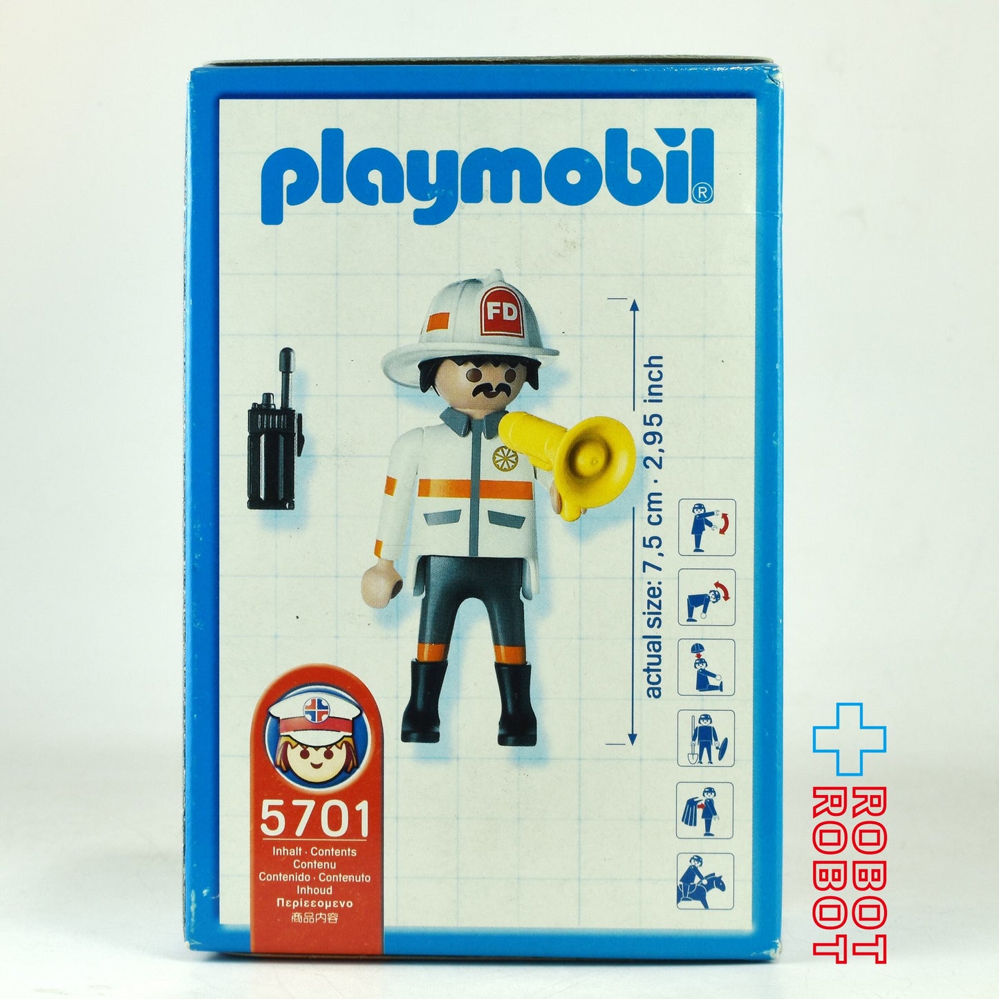 プレイモービル 5701 ファイヤーチーフ 未開封