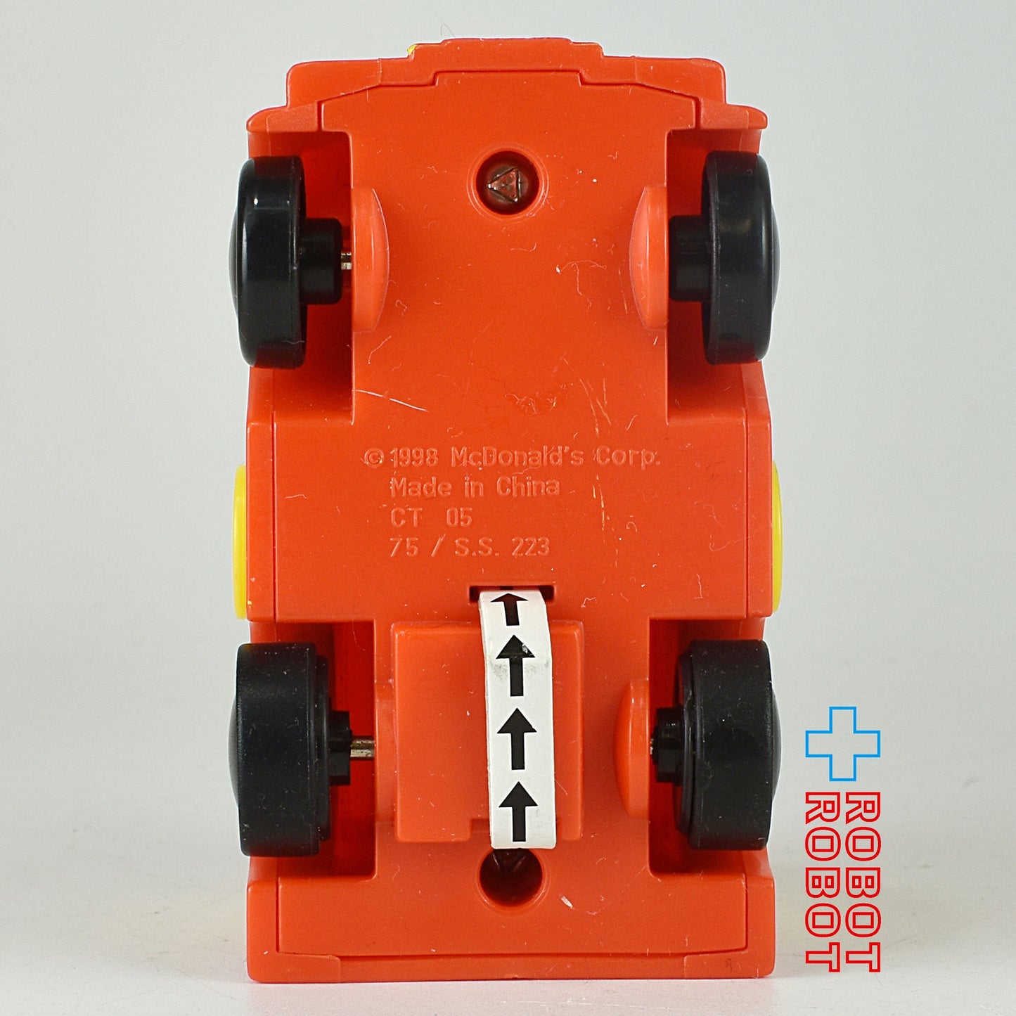 マクドナルド グリマス フラッシングファイアトラック 消防車 ハッピーミールトイ 1998