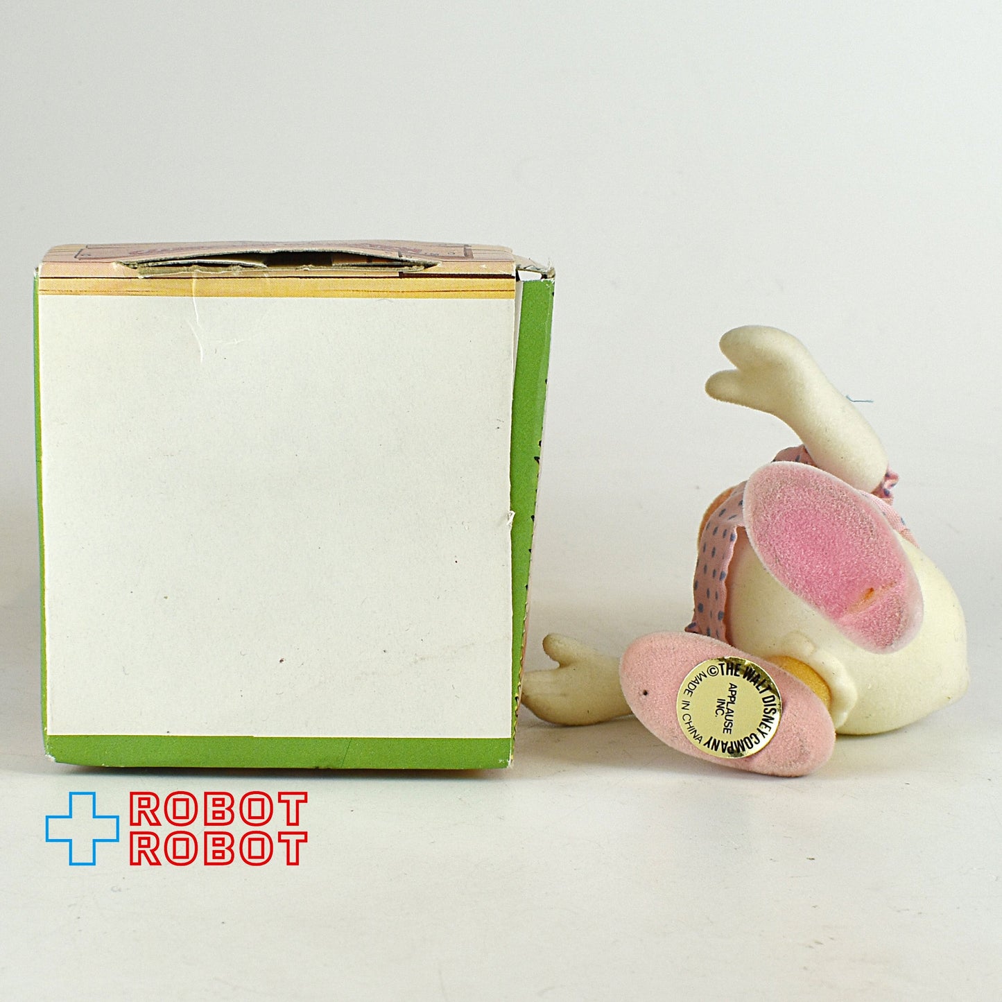 アプローズ ディズニー デイジーダック クラブハウスコレクション フロッキービニールフィギュア 箱付 1987