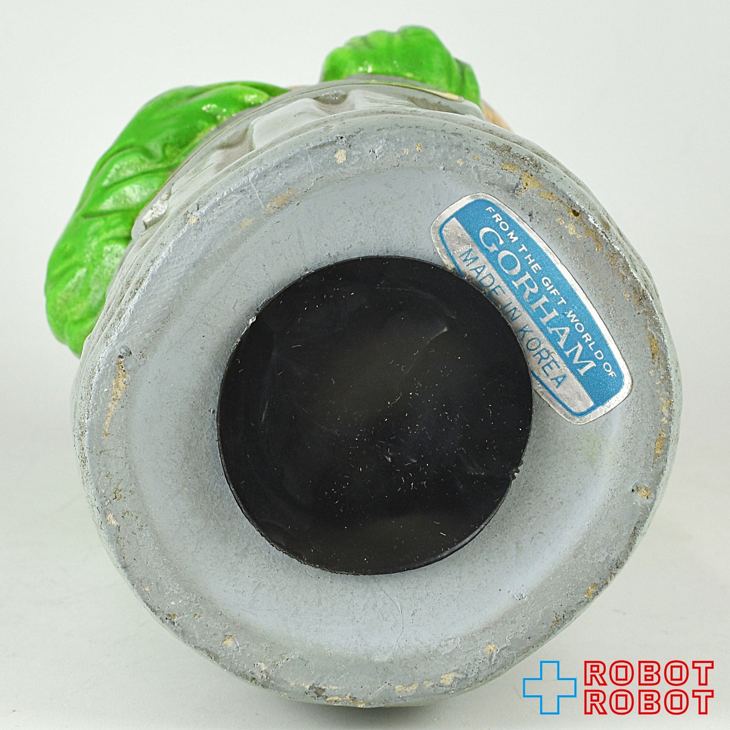 セサミストリート オスカー 陶器貯金箱フィギュア ゴーハム社