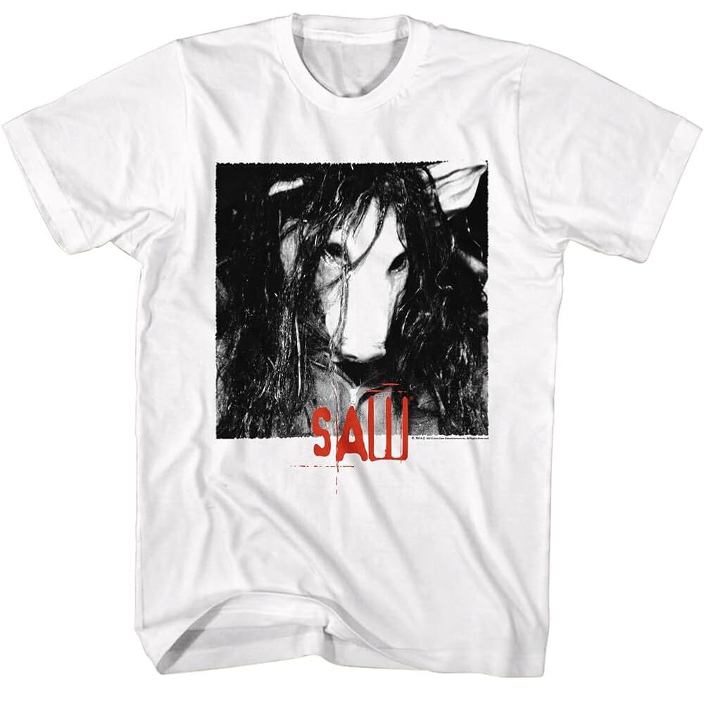 SAW ソウ グラフィック Tシャツ ホワイト アメリカンクラシックス