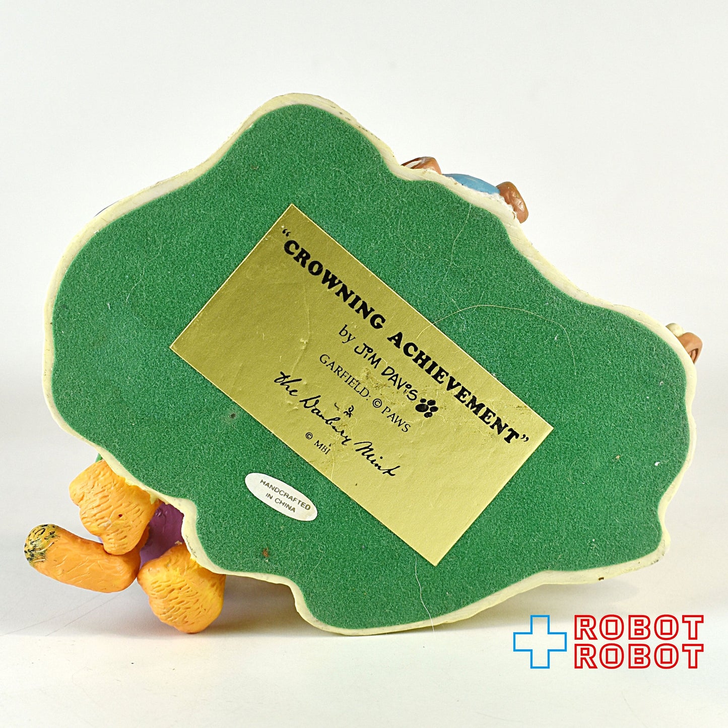 ガーフィールド 砂の城 フィギュアリン ダンバリー・ミント社