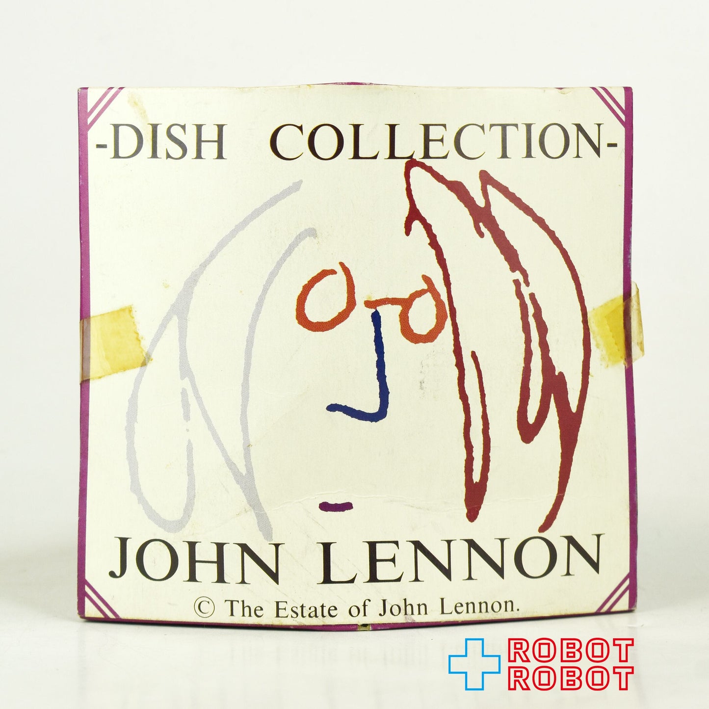 ジョン・レノン 小皿 ディッシュコレクション リアルラブ 未開封