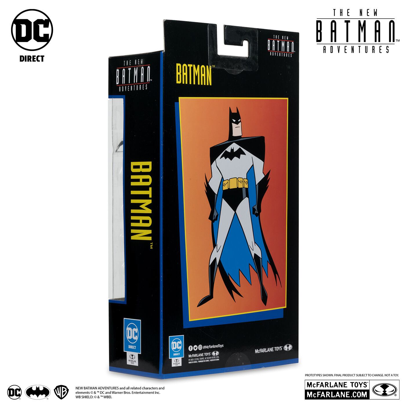 マクファーレン・トイズ DCダイレクト バットマン アニメイテッド #34 バットマン 6インチ アクションフィギュア 国内版 未開封