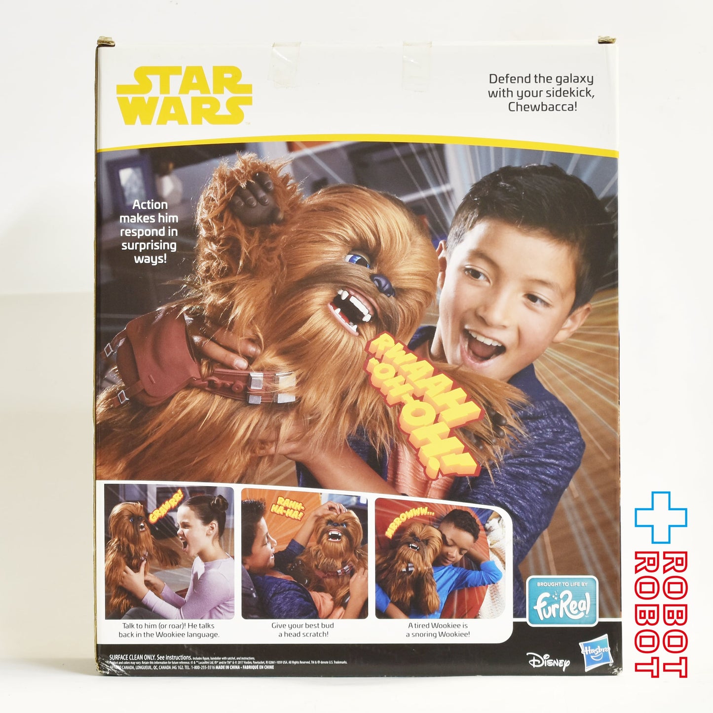 ハズブロ スター・ウォーズ ファーリアル フレンズ アルティメット コパイロット チューバッカ インタラクティブ アクションドール 2017 未開封