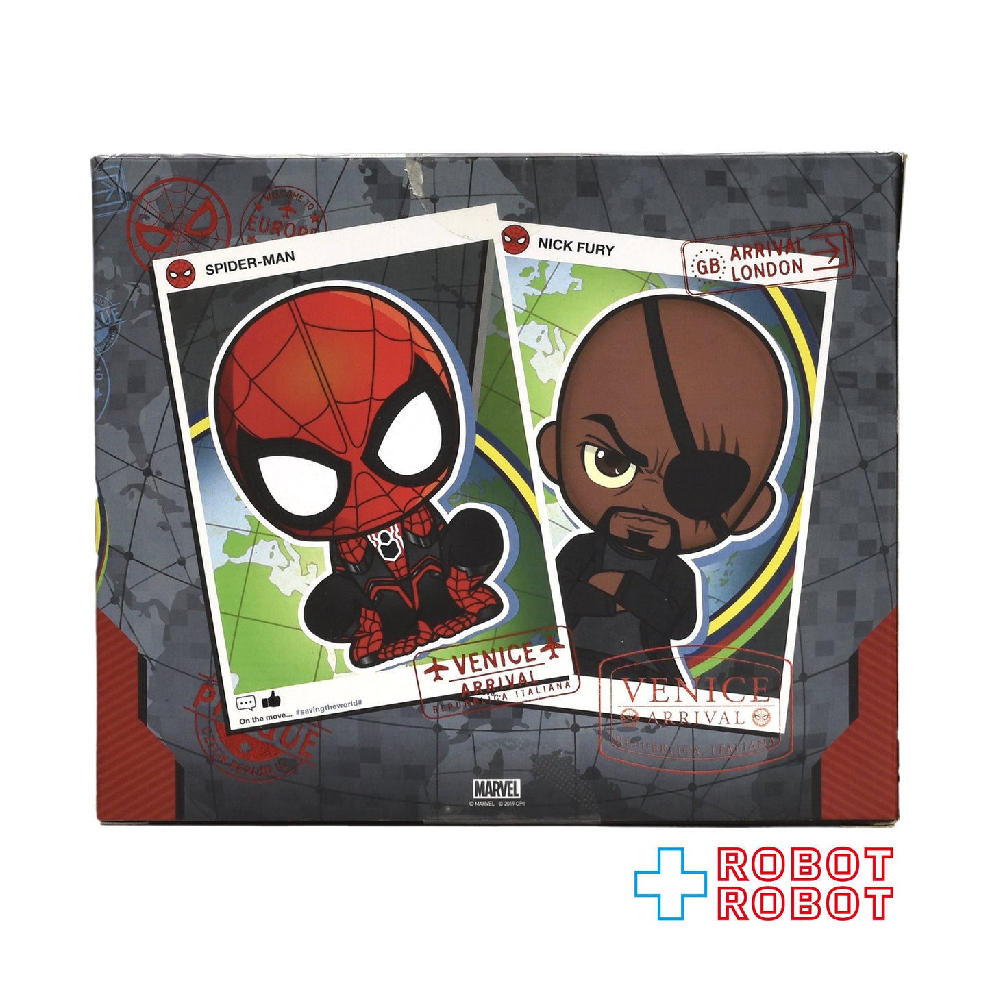 ホットトイズ コスベイビー スパイダーマン ファー・フロム・ホーム スパイダーマン & ニック・フューリー フィギュア 未開封