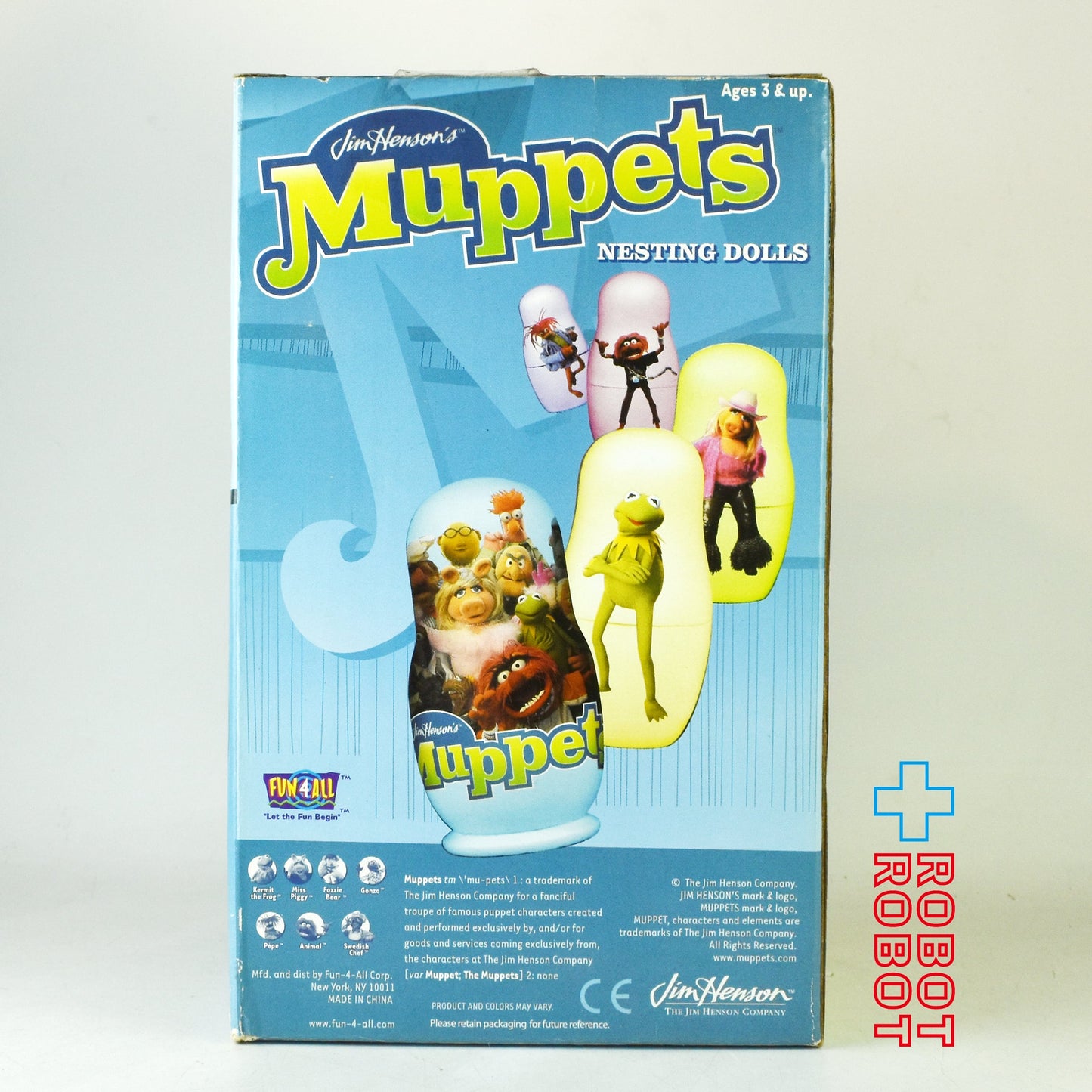 FUN4ALL ジム・ヘンソン マペッツ 入れ子人形 マトリョーシカ 箱入未開封