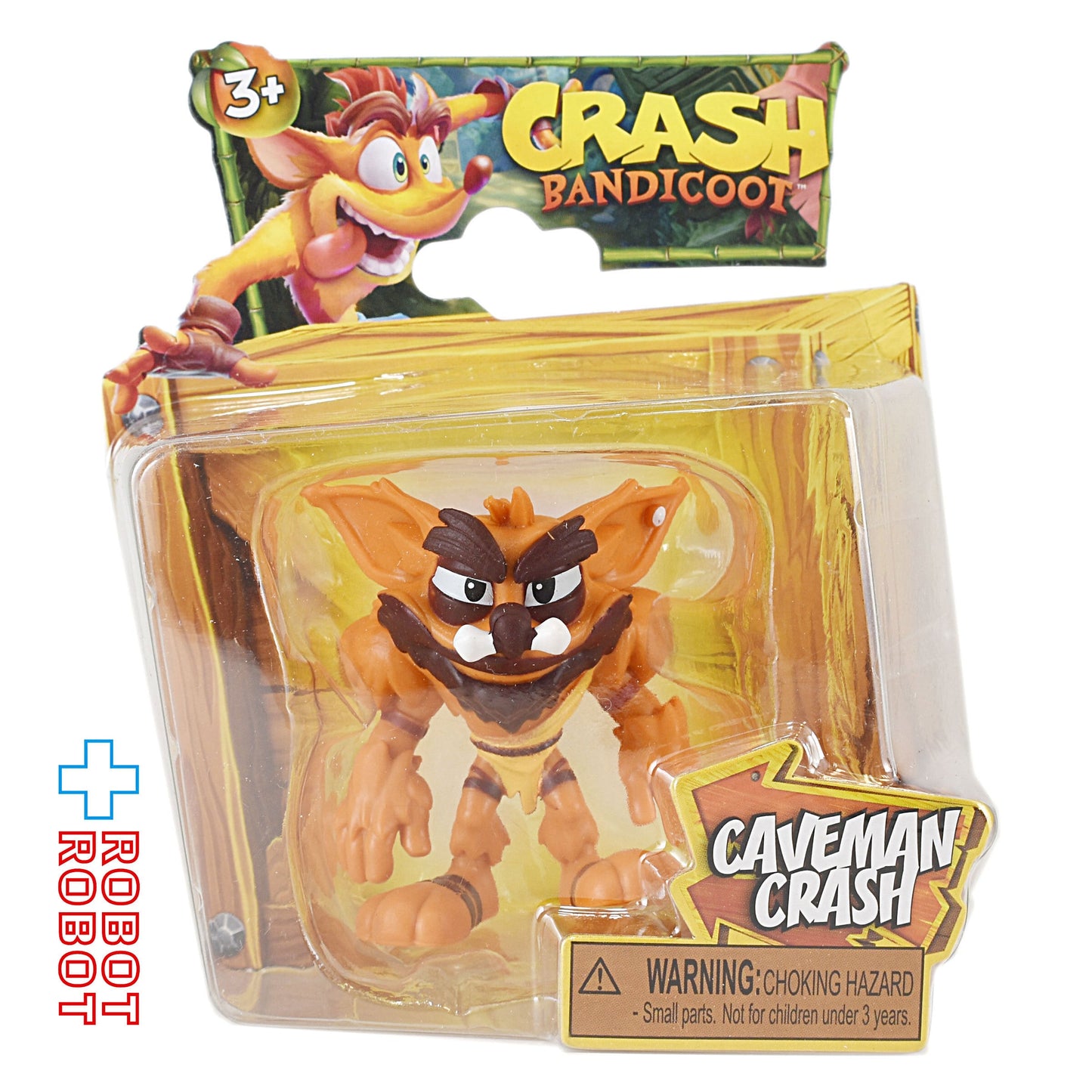 クラッシュ・バンディクー ケイブマン クラッシュ 2.5インチ フィギュア 2023 ジャックス・パシフィック社 未開封