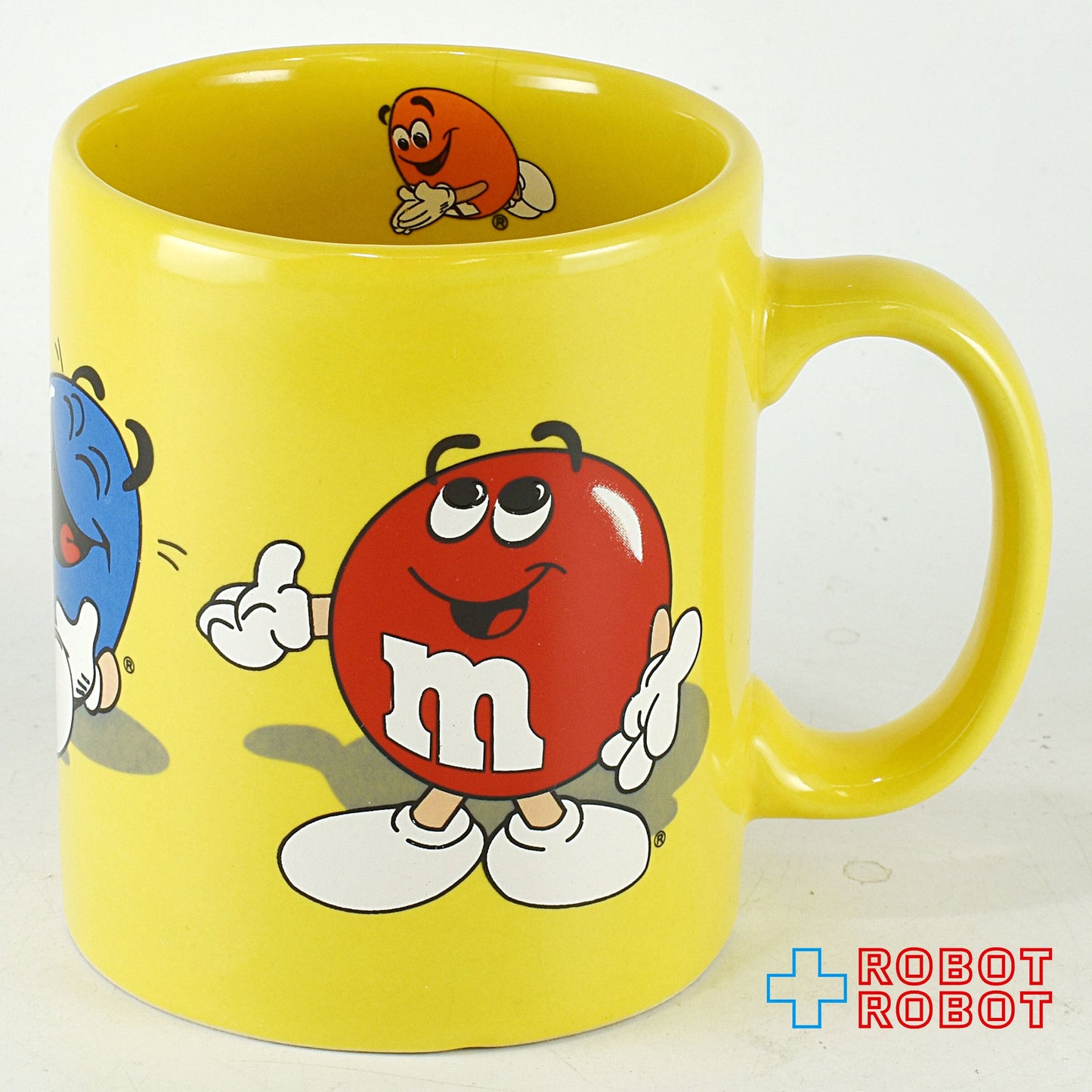 M&M's 1996 イエロー マグカップ エムアンドエムズ ※難有り