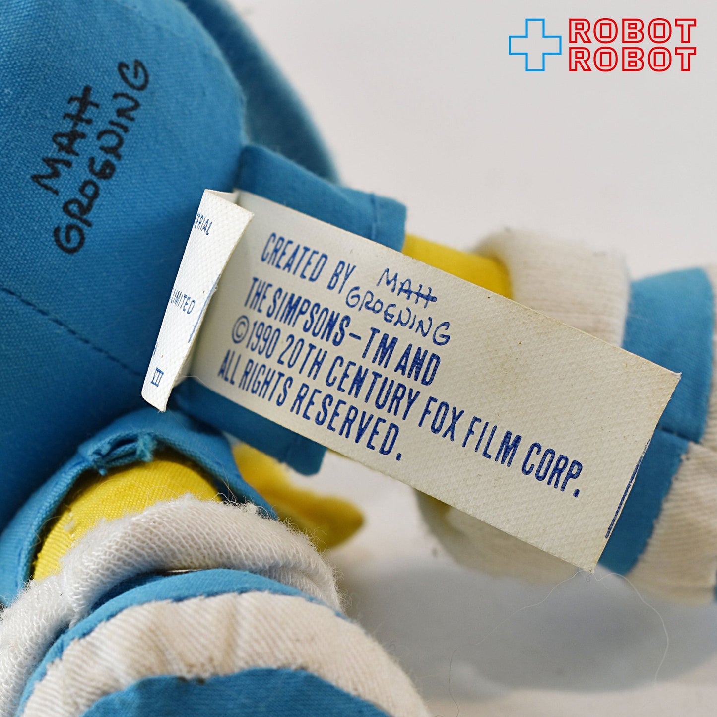 シンプソンズ バート ぬいぐるみ人形 1990 ダンディー社