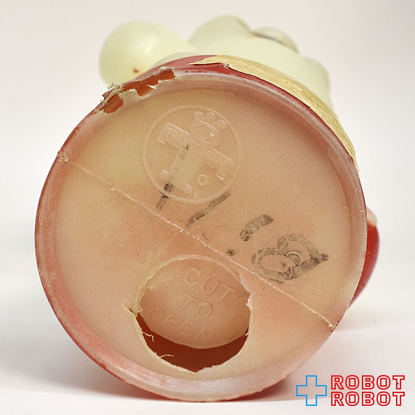 トランスグラム キャスパー ポリ貯金箱 黄色台座