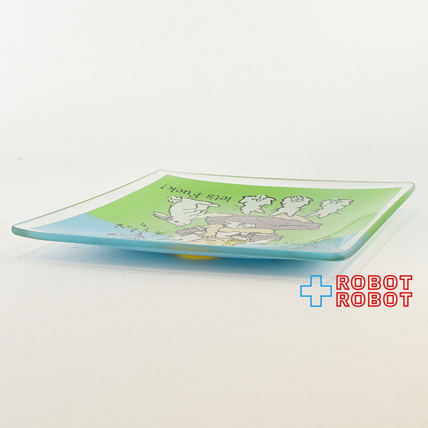 Supreme シュプリーム LET'S FUCK レッツファック ガラス皿 灰皿 ※難有り