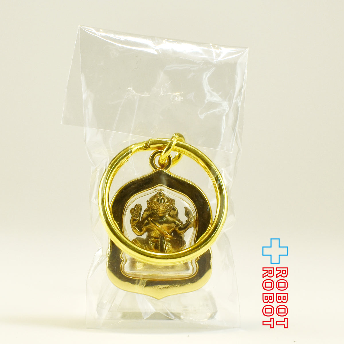 シュプリーム 2018 SS ガネーシャ キーホルダー 金色 未開封 4号店商品
