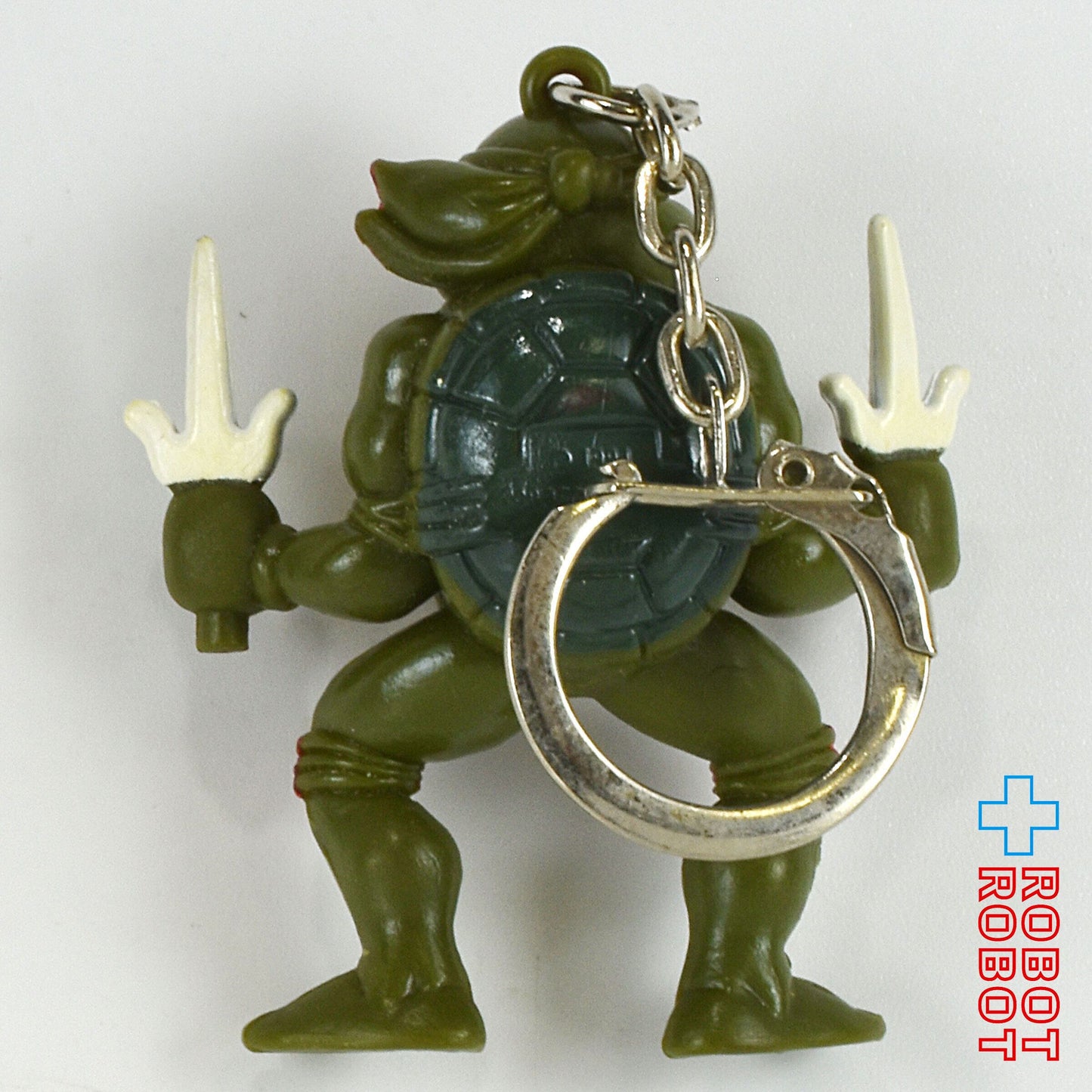 カバヤ タートルズ ミュータントホルダー ラファエロ 釵(サイ)持ち PVCフィギュア キーホルダー