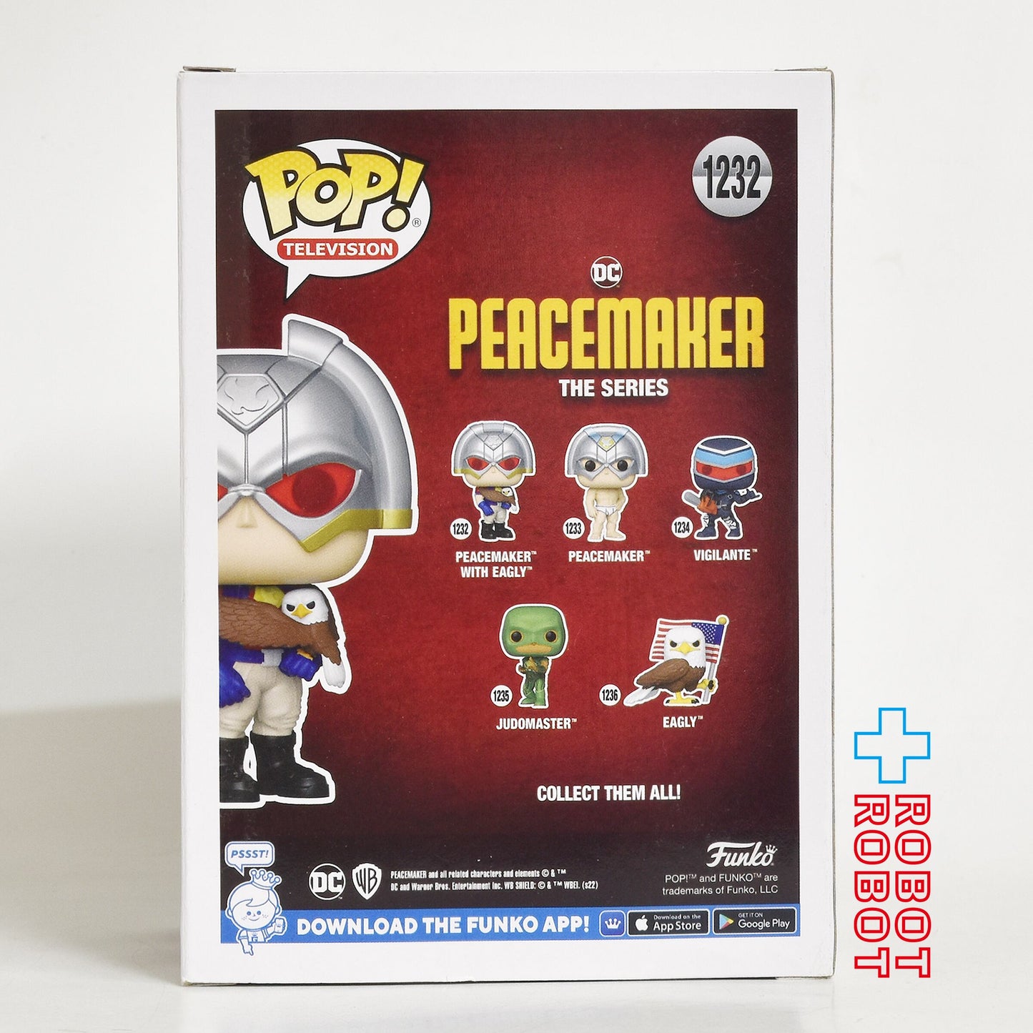 ファンコ POP! ムービー 1232 ピースメーカーとワッシー 鷲 ビニールフィギュア