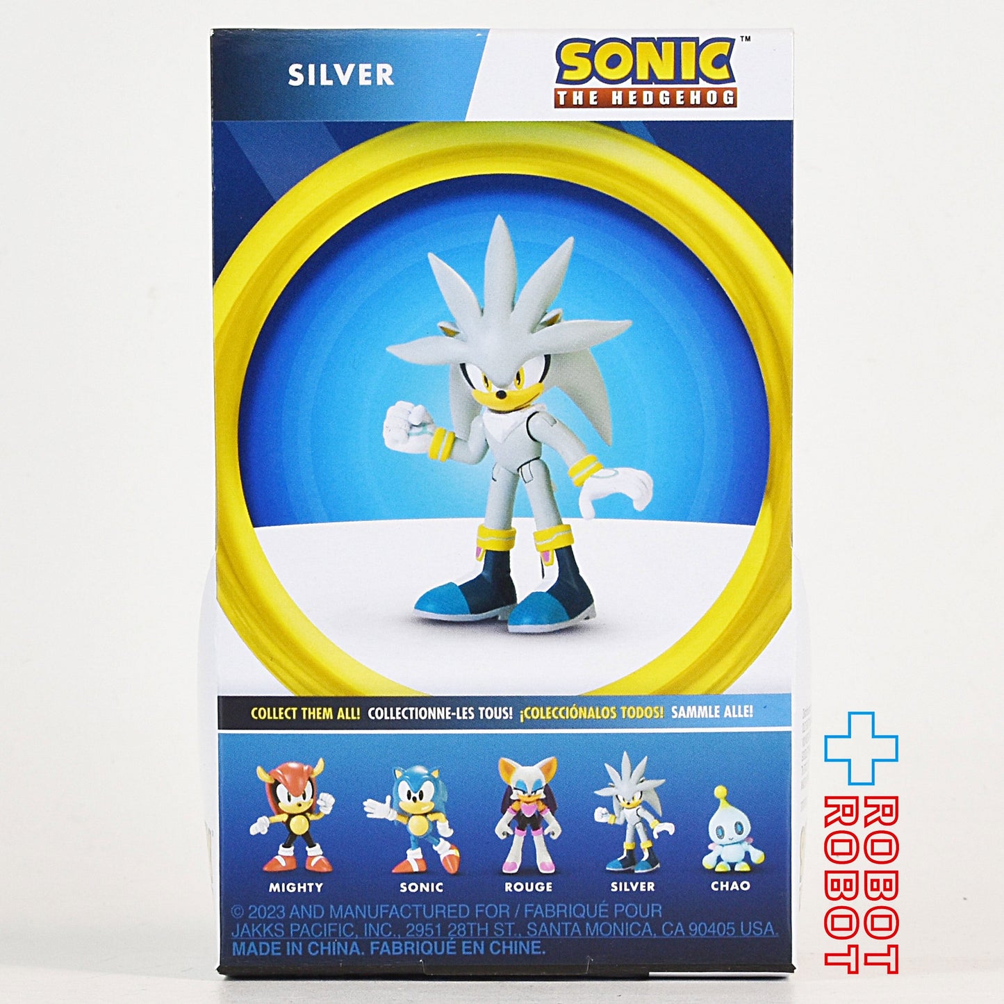 ソニック・ザ・ヘッジホッグ 2.5インチ アクションフィギュア シルバー