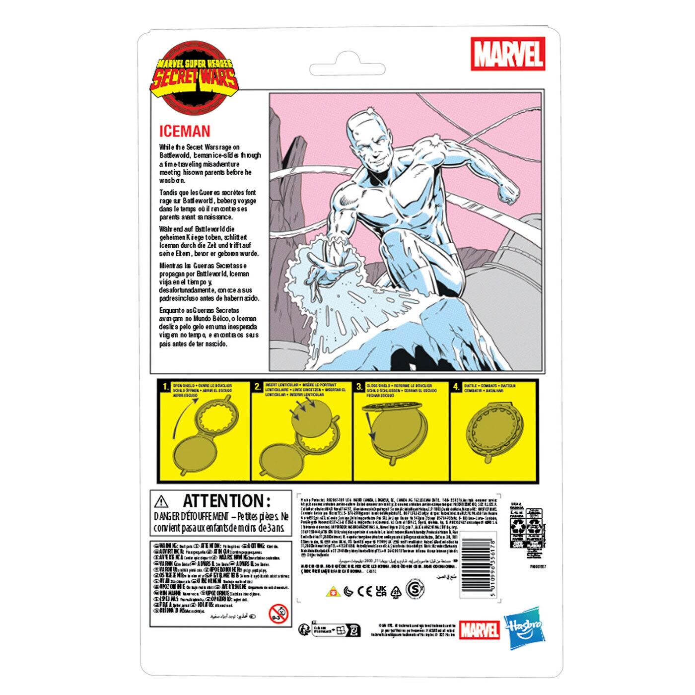 マーベルレジェンド クラシック シークレット・ウォーズ アイスマン 6インチ アクションフィギュア 未開封