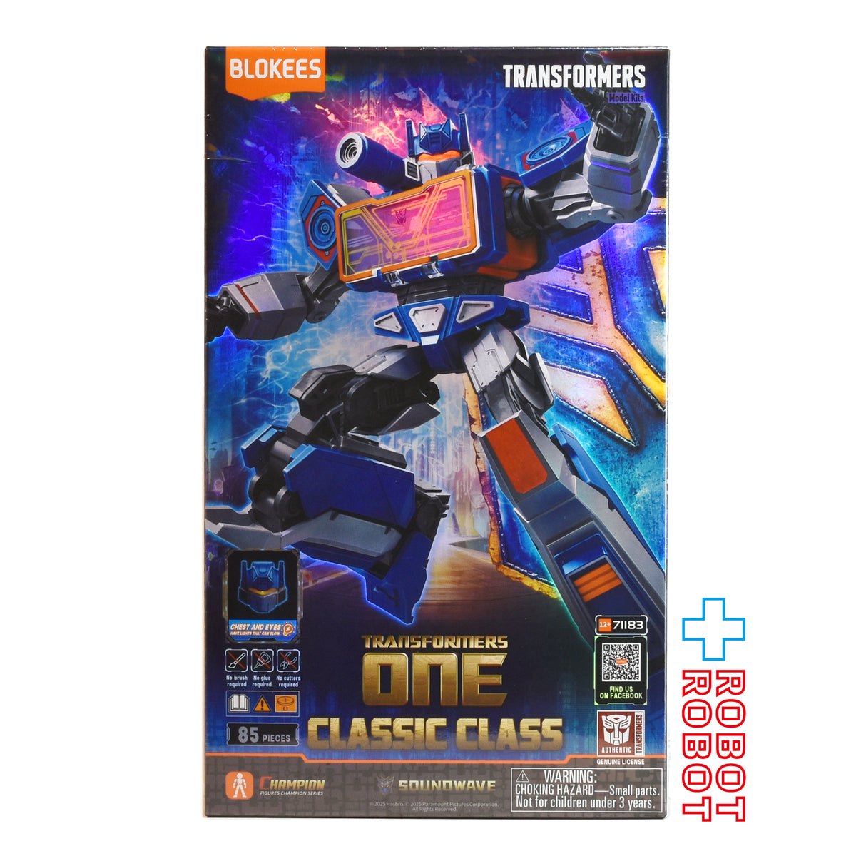 ブロッキーズ トランスフォーマー クラシック クラス サウンドウェーブ モデルキット 未開封