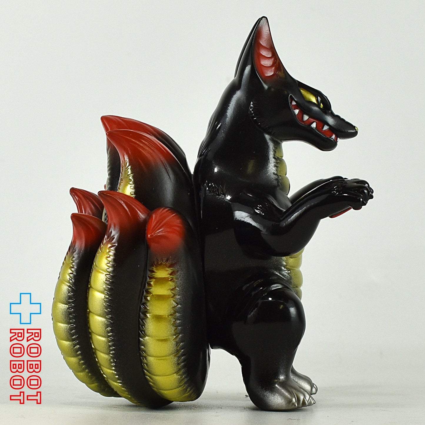 小夏屋 妖怪獣大戦 キュビロス 黒孤 クロギツネ ソフビフィギュア