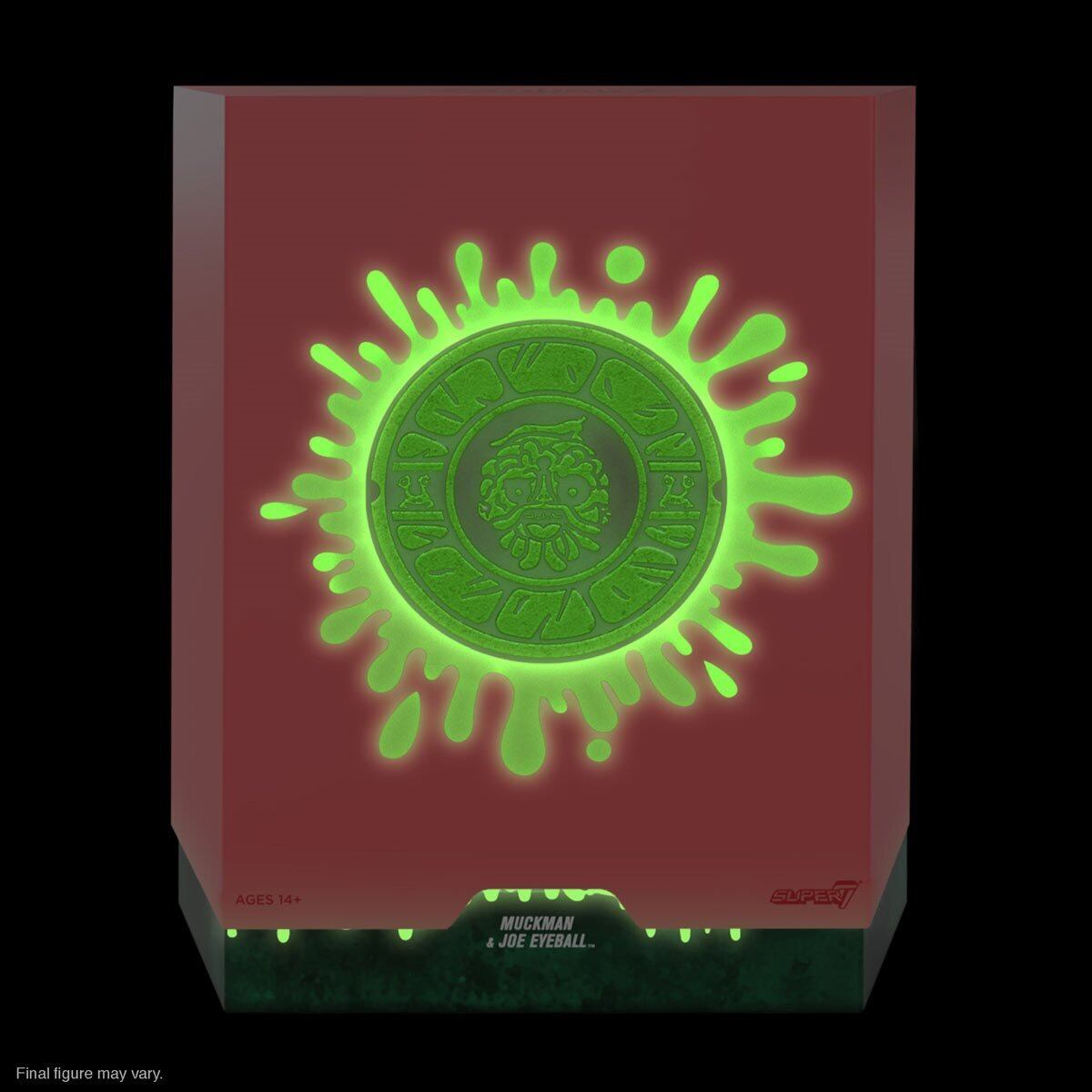 スーパー7 ティーンエイジ・ミュータント・ニンジャ・タートルズ アルティメット マックマン & ジョー・アイボール G.I.D. Ver 蓄光 7インチ アクションフィギュア NYCC限定 未開封