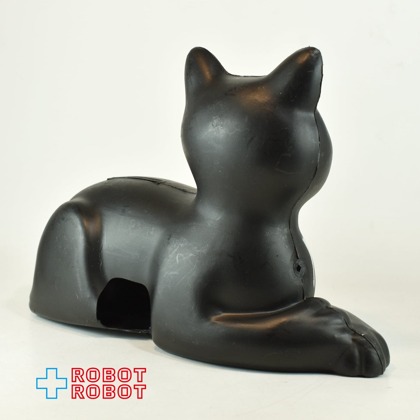 ユニオン・カーバイド エバーレディーバッテリー 黒猫 プラスチック 貯金箱 ※難あり
