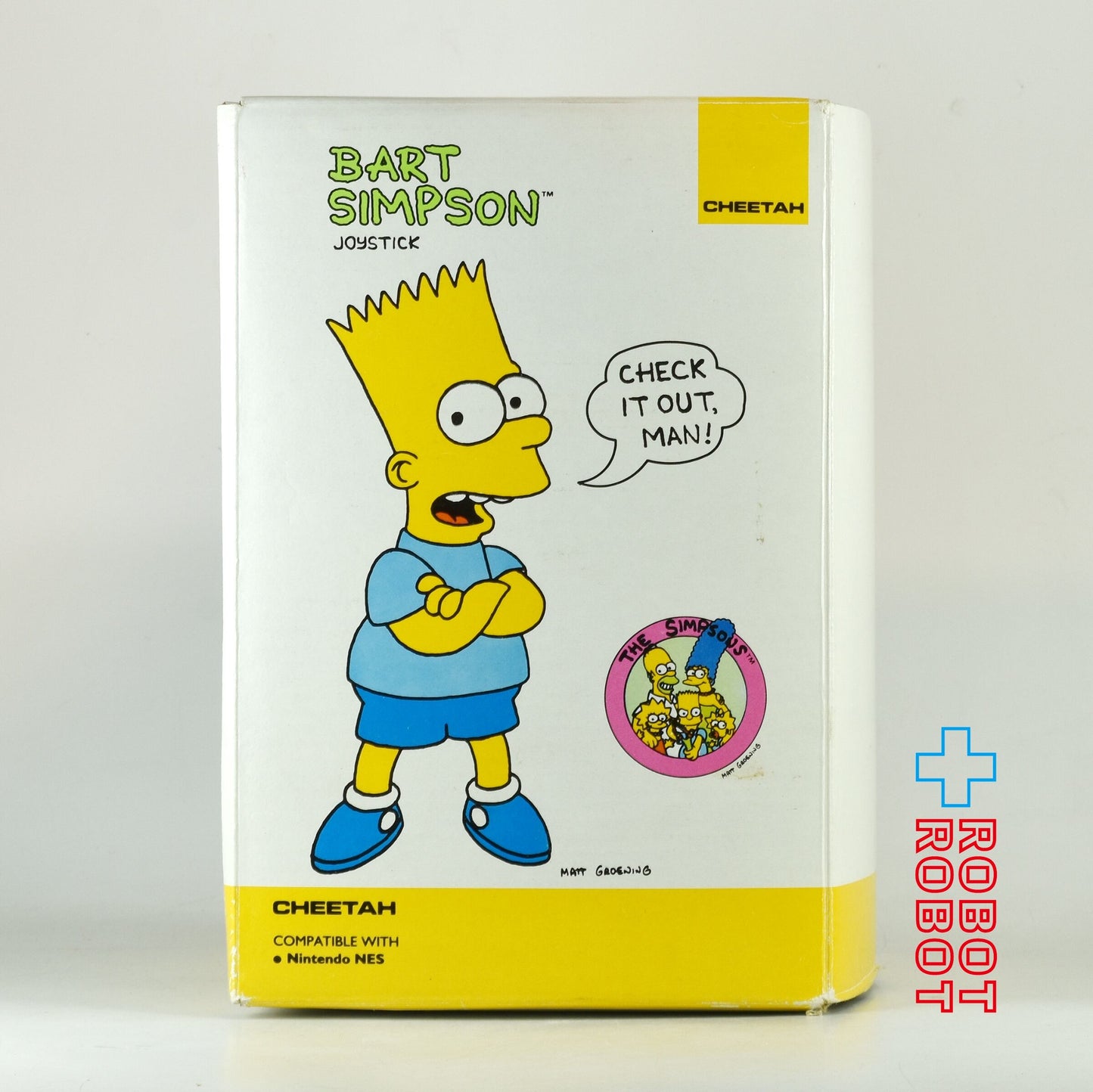 シンプソンズ バート・シンプソン ジョイスティック ニンテンドーNES用 1992 箱付