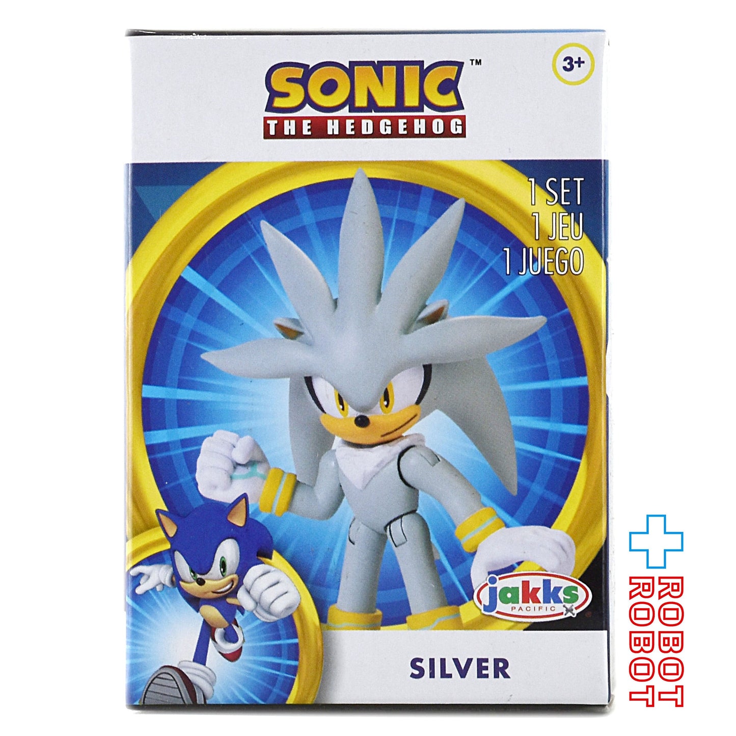 ソニック・ザ・ヘッジホッグ シルバー 2.5インチ アクションフィギュア 未開封