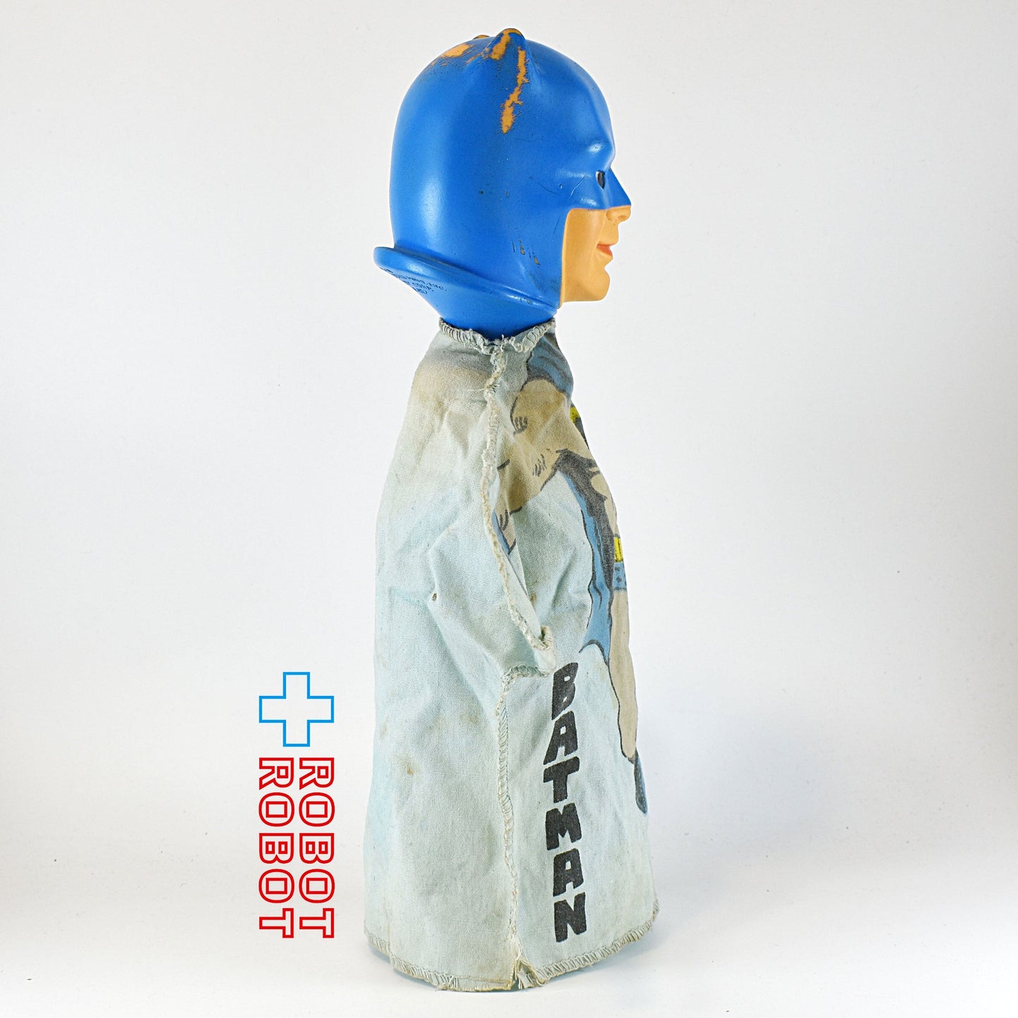 アイデアル バットマン ハンドパペット 布ボディー ソフビヘッド手踊り人形