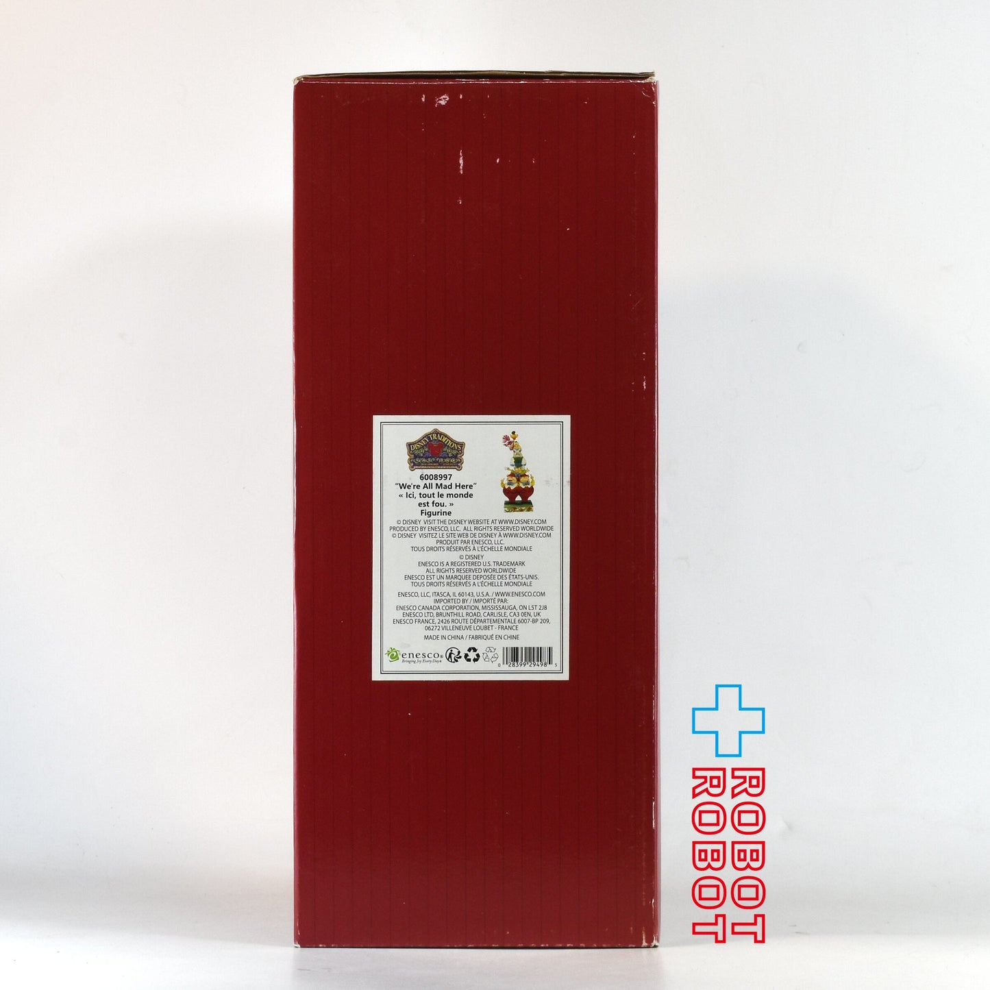 ディズニー・トラディション ジム・ショア エネスコ ふしぎの国のアリス "We're All Mad Here" フィギュア 箱付