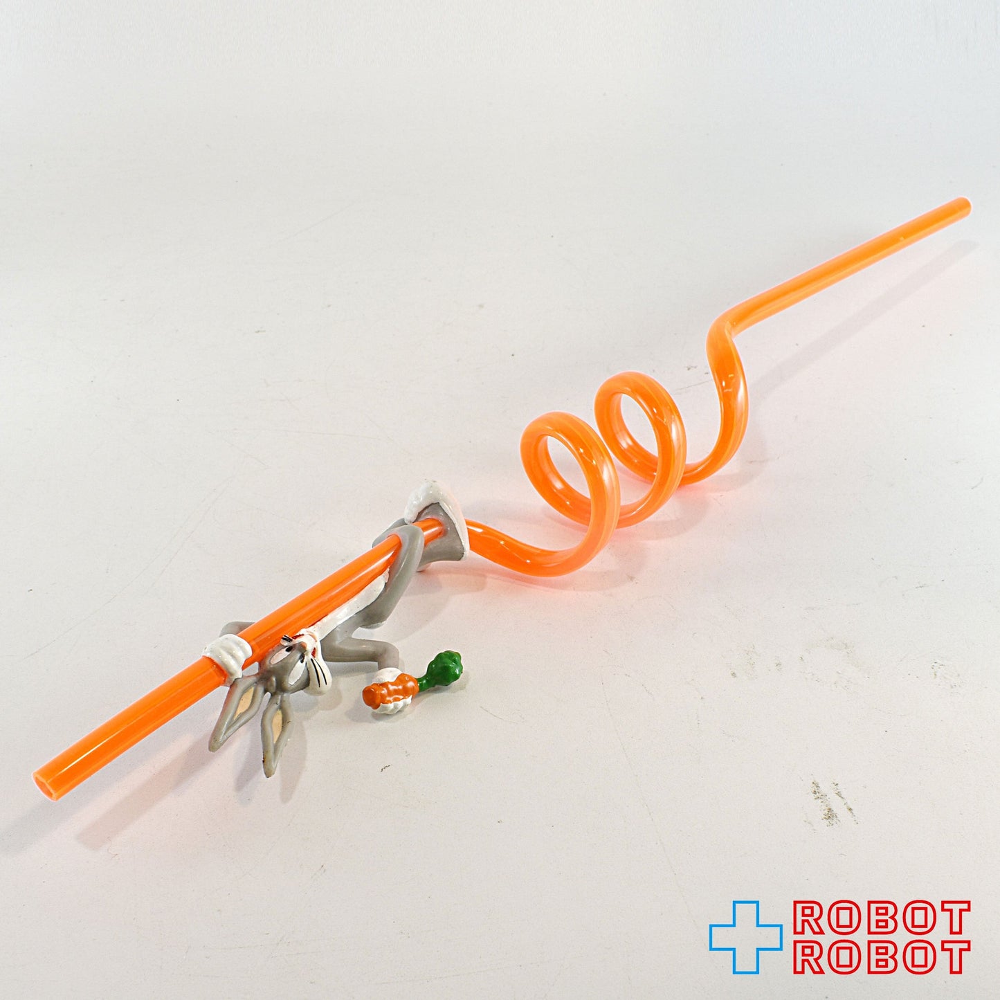 ルーニー・テューンズ バッグス・バニー PVCフィギュア付ストロー アプローズ社