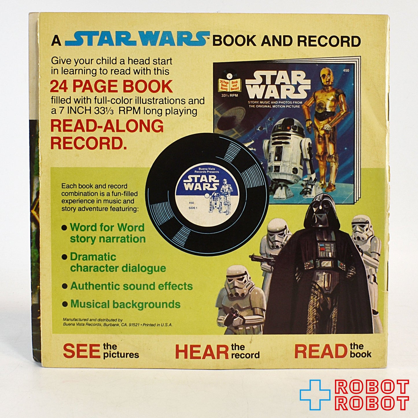 スター・ウォーズ ブック&レコード 1977 ブエナビスタ社