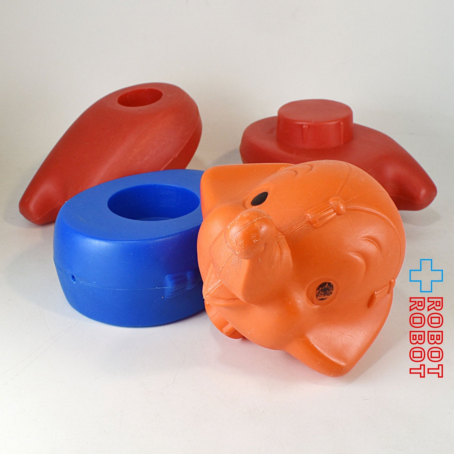 タッパーウェア ズーイットユアセルフ アニマルズ ゾウ プラスチックトイ 18センチ 尻尾欠