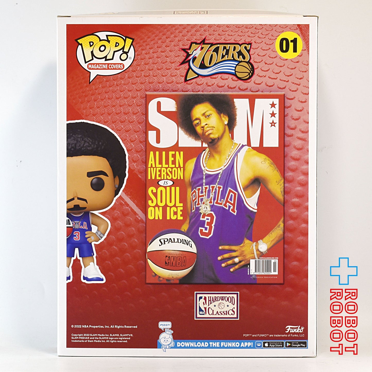 Funko POP! 01 Slam Cover ファンコ スラムカバー NBA アレン・アイバーソン 未開封