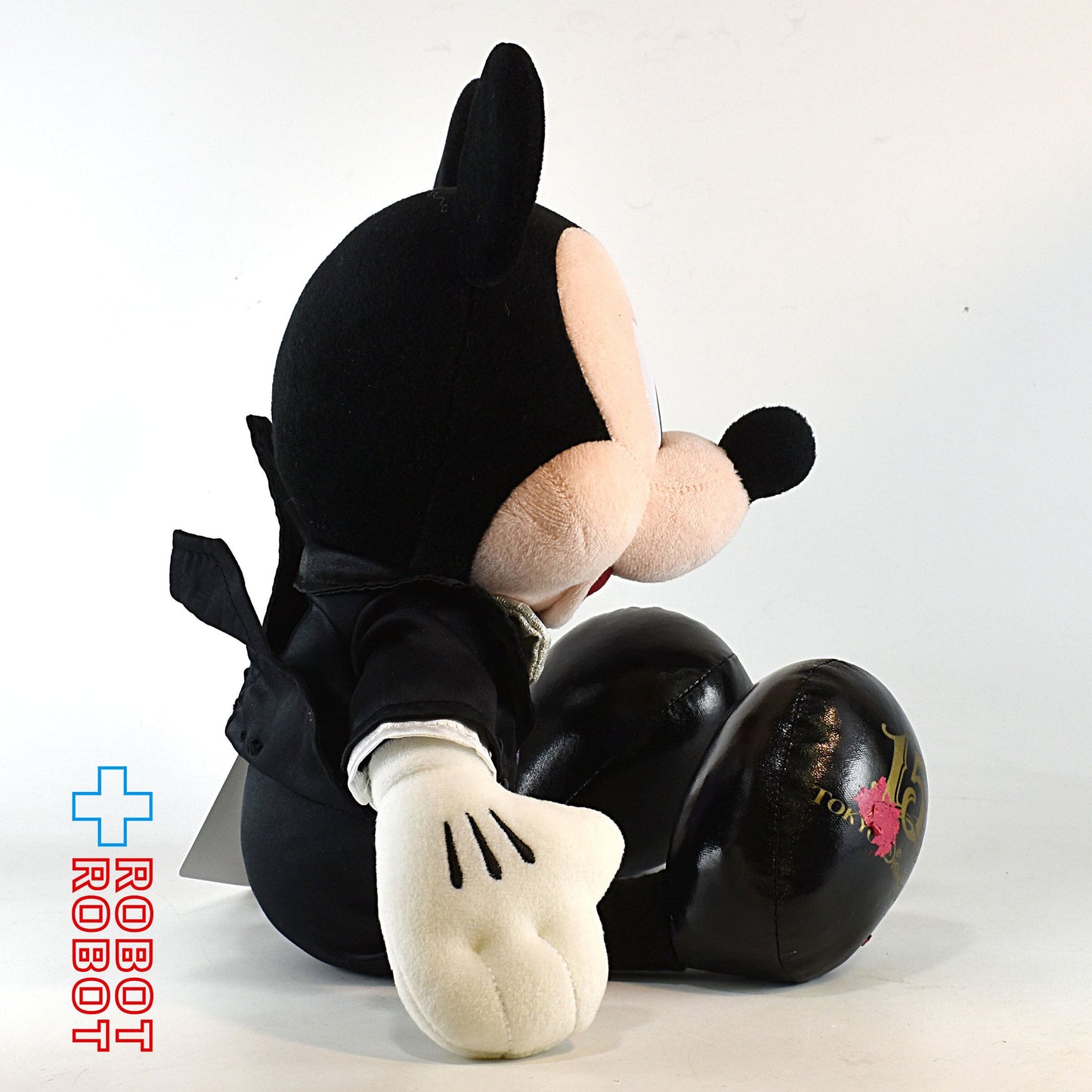 東京ディズニーシー TDS 15周年 ビッグバンドビート ミッキーマウス 紫ベスト ぬいぐるみ 紙タグ付き ※難有り