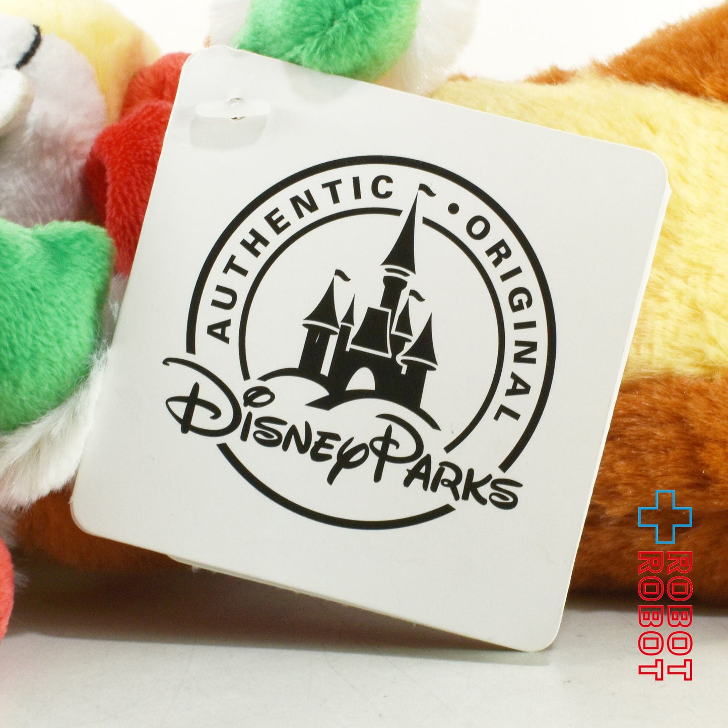 ディズニーパーク チップとデール ぬいぐるみ 7インチ ホリデー 紙タグ付き