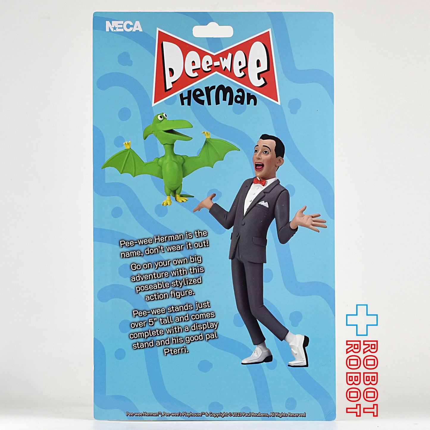 ネカ トゥーニークラシックス スタイライズド ピーウィー・ハーマン&プテリ 6インチ アクションフィギュア 未開封