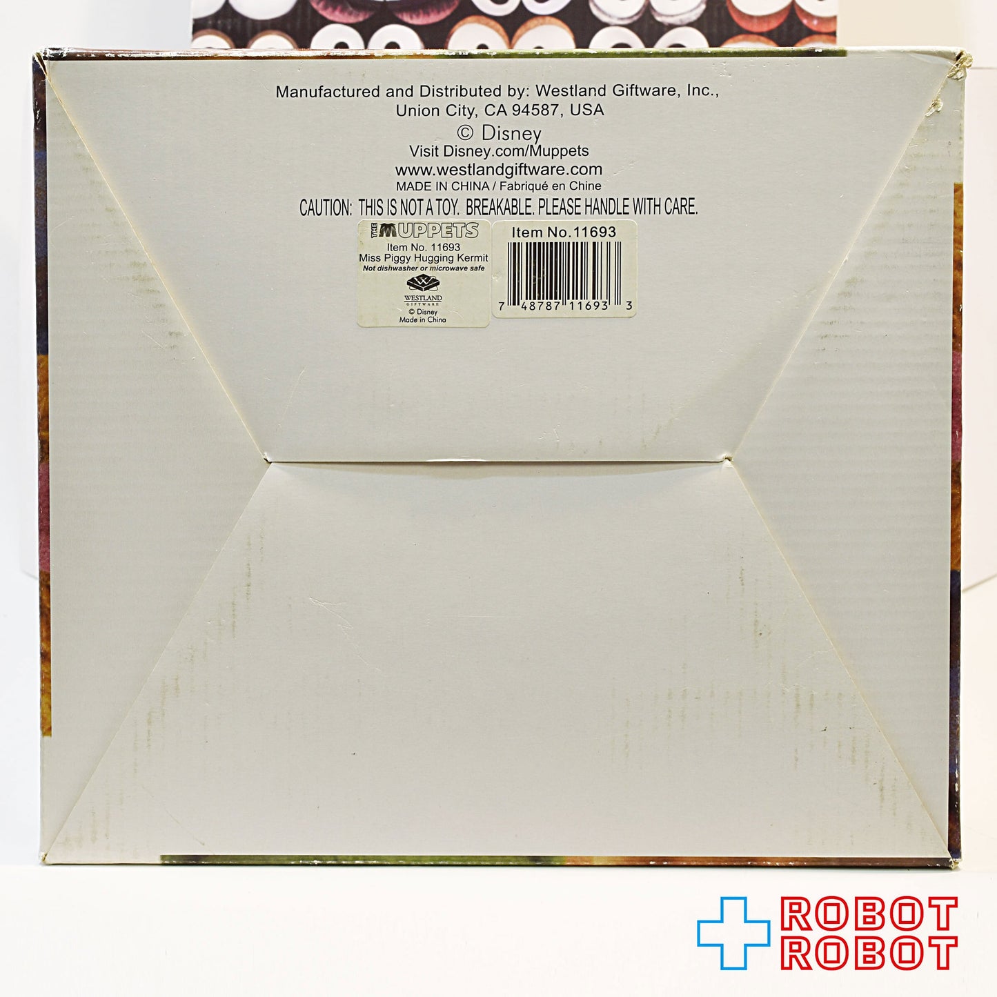 マペッツ ミス・ピギー ハグ カーミット クッキージャー 陶器製 ウェストランド社 箱付