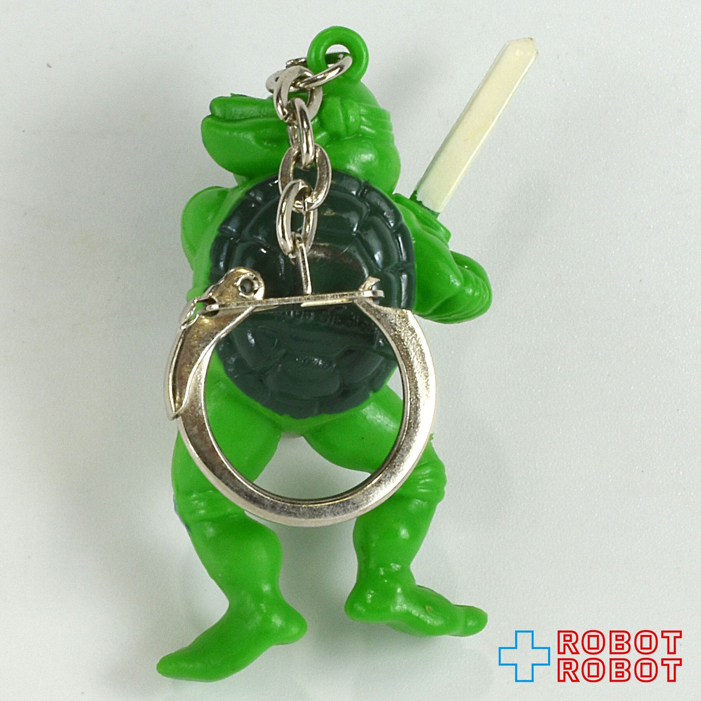 カバヤ タートルズ ミュータントホルダー レオナルド 刀 PVCフィギュア キーホルダー